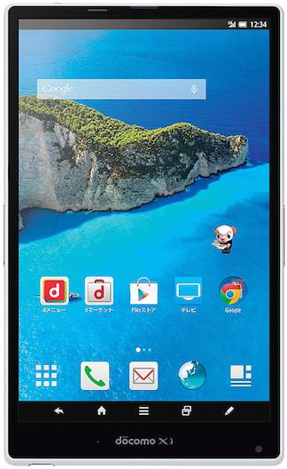 NTT DoCoMo Sharp Aquos Pad SH-06F